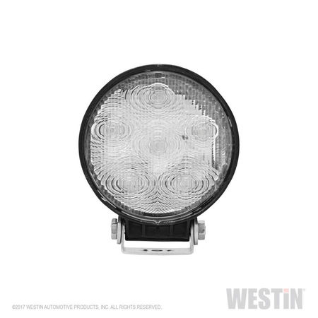 WESTIN AUTOMOTIVE LED WORK LIGHT ROUND 4.5IN FLOOD W/3W EPISTAR 09-12005